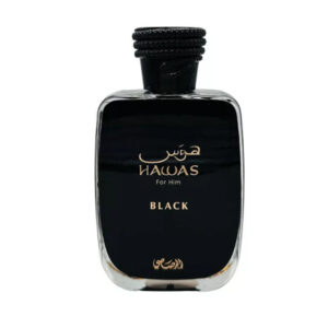 Hawas Black Edition de Rasasi para Hombres.